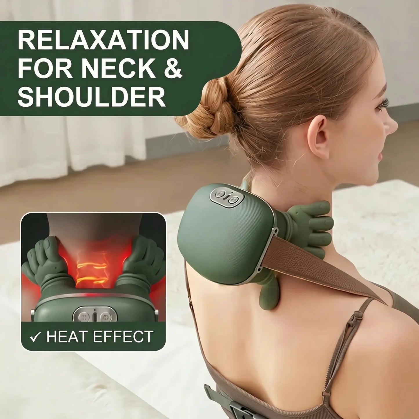 RelaxPro™ Neck & Shoulder Massager for Deep Relaxation