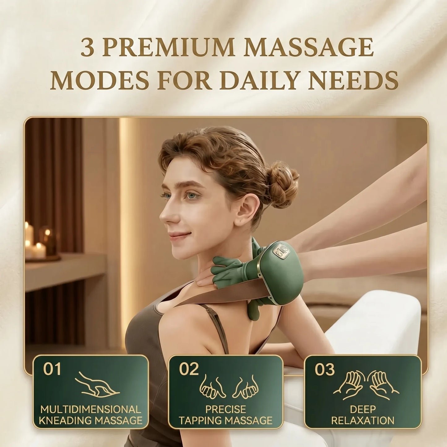RelaxPro™ Neck & Shoulder Massager for Deep Relaxation